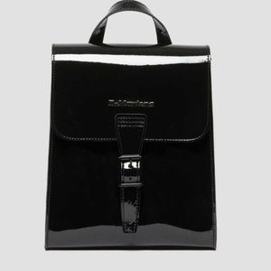 Dr. Martens Patent Leather Mini Backpack Purse